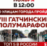 Около полутора тысяч человек уже заявились на Гатчинский полумарафон - Гатчинский район