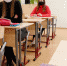 KALININGRAD, RUSSIA - MAY 18, 2020: 11th grade students attend a Physics class at a lyceum-boarding school. Senior year students return to schools to prepare for the Unified State Exam from May 18, 2020. The students are required to keep social distancing, wear face masks and gloves. Vitaly Nevar/TASS

–осси€.  алининград. ”ченики 11 класса на уроке физики в √ј”  ќ ќќ Ў»Ћ» (√осударственное автономное учреждение  алининградской области общеобразовательна€ организаци€ школа-интернат лицей-интернат). — 18 ма€ ученики выпускных классов калининградских школ вышли на очное обучение дл€ подготовки к ≈√Ё. «ан€ти€ проход€т с соблюдением социальной дистанции и в защитных масках. ¬италий Ќевар/“ј—— - Gatchinka.Ru