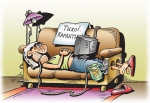 Карикатура - карантин