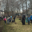 "Зеленый патруль" навел порядок у здания школы творчества - Гатчинская служба новостей