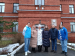 Поздравление в госпитале