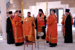 На Аэродроме в Гатчине строится храм