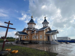 На Аэродроме в Гатчине строится храм