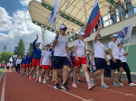 Ленинградцы отметили День физкультурника в Гатчине