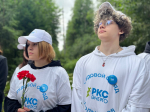 Акция памяти прошла у мемориала Красный Хутор