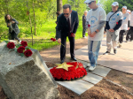 Акция памяти прошла у мемориала Красный Хутор