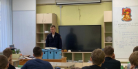 В гатчинской школе № 1 прошел Урок безопасности - Гатчинская служба новостей