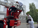 Гатчинскую поликлинику эвакуировали... Понарошку