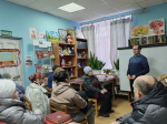 Гатчинский краевед рассказал жителям Лампово о своей работе
