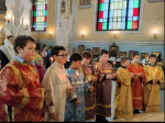 Ученики школы Александра III помолились в Покровском соборе Гатчины