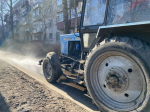 Улицы Гатчины приводят в порядок после зимы