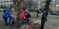 Трудовые бригады открыли сезон в Коммунаре - Гатчинская служба новостей