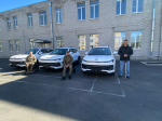 В Гатчине трём ветеранам с инвалидностью вручили автомобили