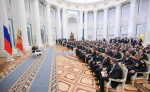 Президент Владимир Путин встретился в Кремле с выпускниками программы «Время героев»