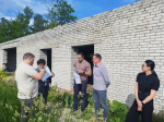Людмила Нещадим посетила объекты, где ведется благоустройство