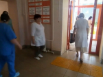 Эвакуация при условном пожаре в Детской поликлинике заняла 2,5 минуты